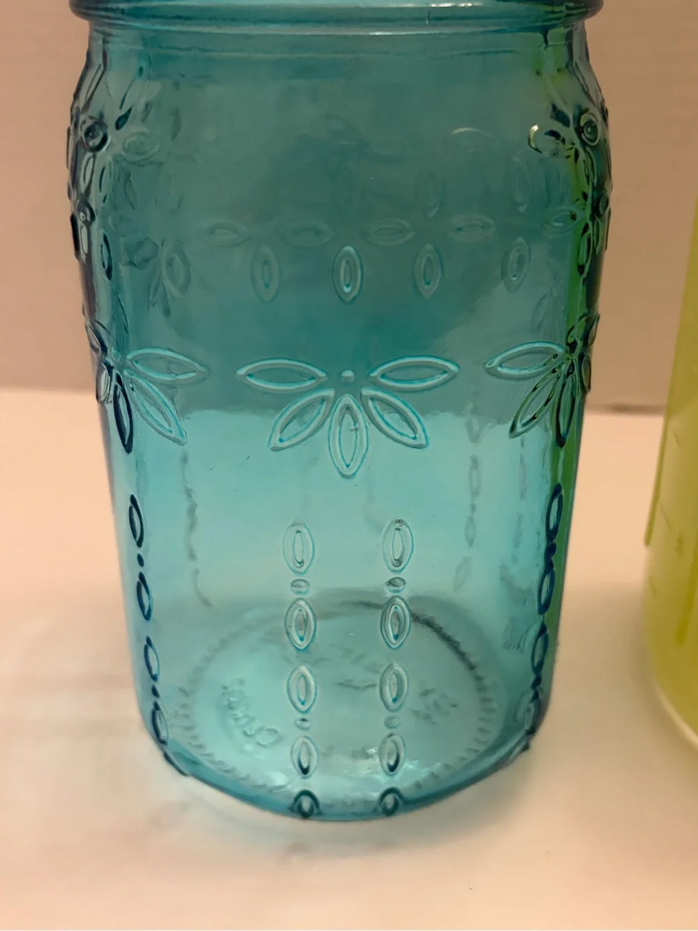 Charming Pastel Mason Jar Trio - Spring & Boho Home Decor Set